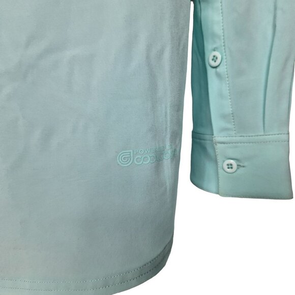 Mossy Oak Elements Mens Fishing Shirt Blue 2XL - Picture 6 of 6